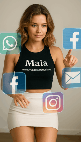 maia asistente con ia atendiendo todos tus canales de comunicacion